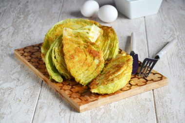 Cabbage schnitzel