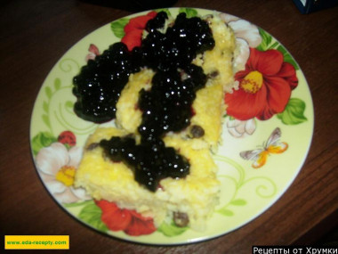 Rice raisin casserole