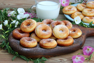 Cottage cheese donuts in multipecare