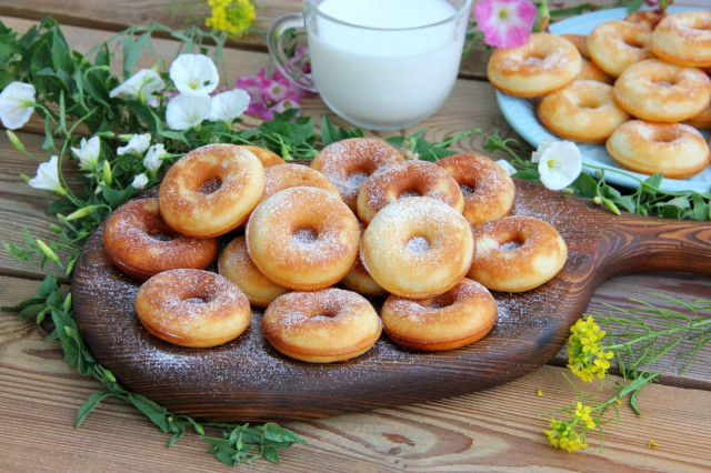 Cottage cheese donuts in multipecare