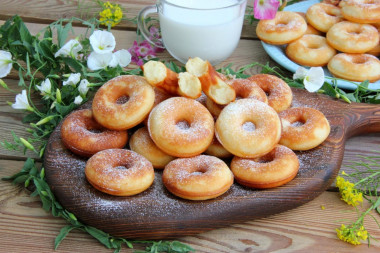 Cottage cheese donuts in multipecare