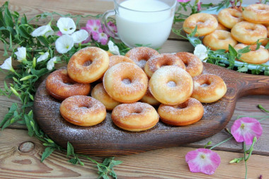 Cottage cheese donuts in multipecare