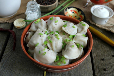 Dumplings in the microwave