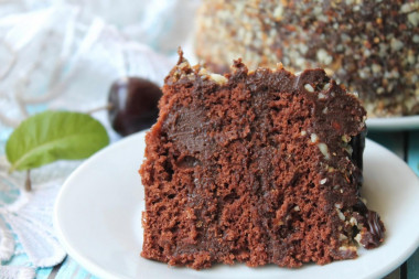 A cake in the microwave in 5 minutes is fast and delicious