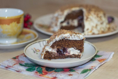 Sponge cake in the microwave in 5 minutes