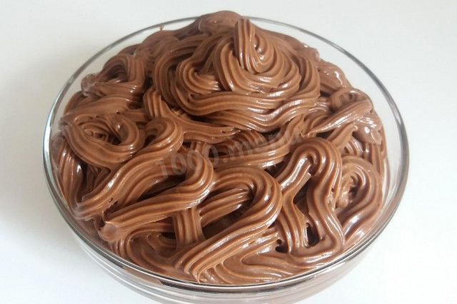 Mascarpone chocolate cream