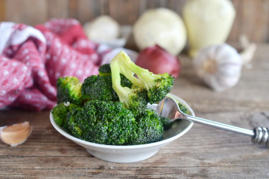 Broccoli in a slow cooker