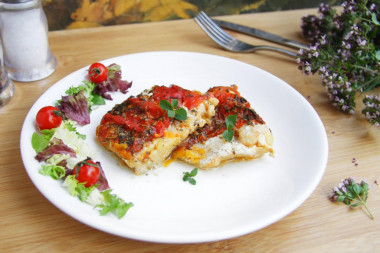 Pollock fillet in a slow cooker