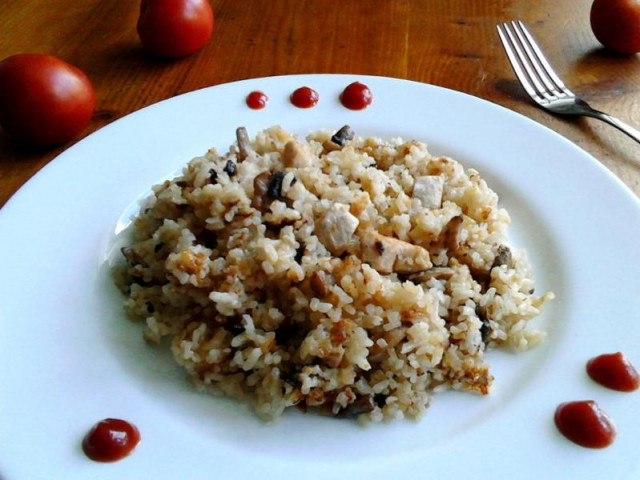 Risotto in a slow cooker