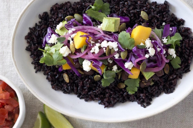 Wild rice in a slow cooker