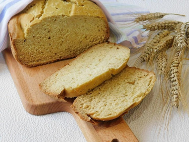 Bread without yeast on kefir in a bread maker