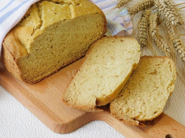 Bread without yeast on kefir in a bread maker