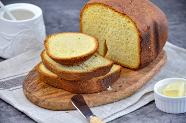 Corn bread in the bread maker