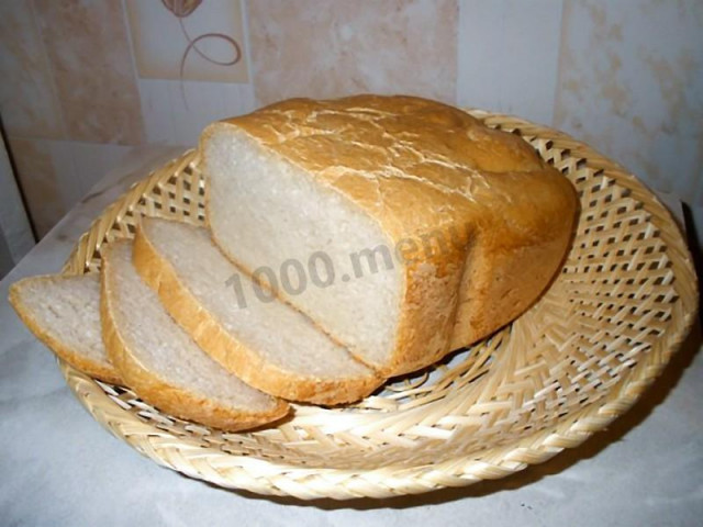 Ciabatta bread in the bread maker