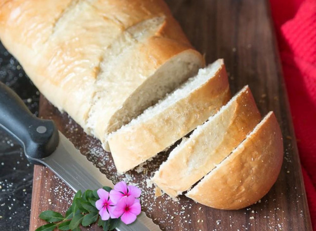 Loaf in the bread maker