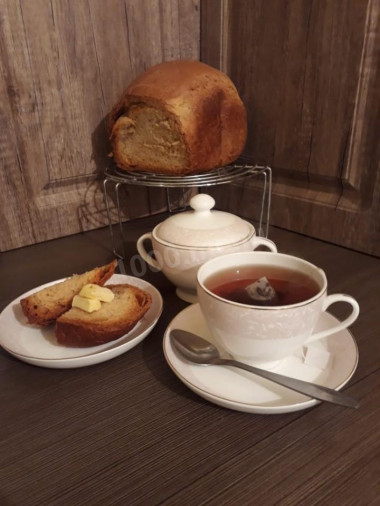 Fragrant muffin in a bread maker