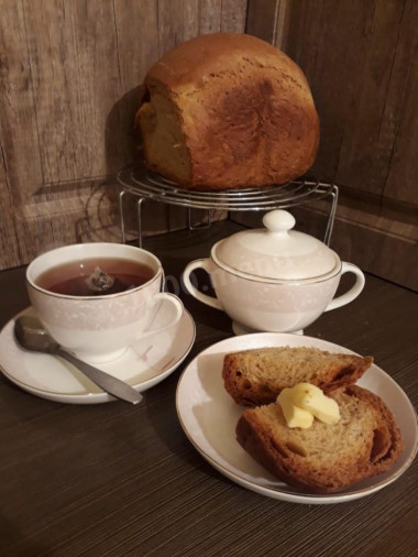 Fragrant muffin in a bread maker