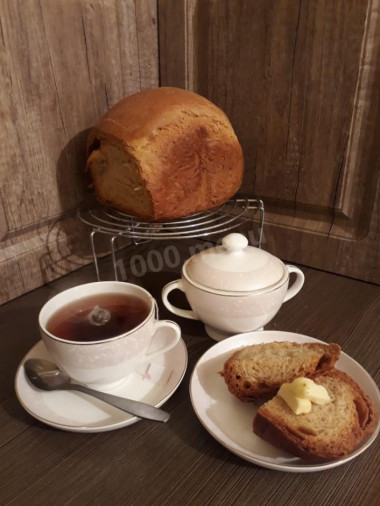 Fragrant muffin in a bread maker