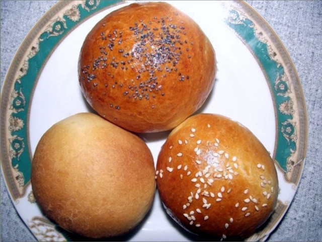 Lunch rolls in a bread maker