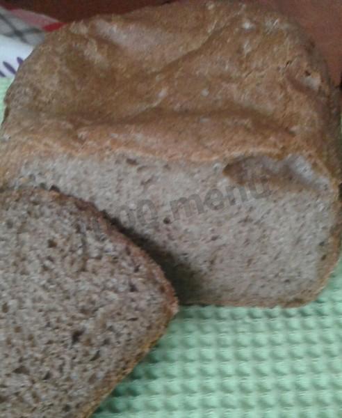 Rye-wheat bread with malt