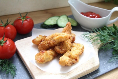 KFS chicken strips at home