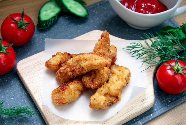 KFS chicken strips at home