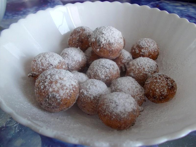 Deep-fried curd balls