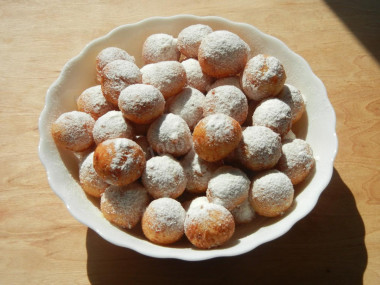 Classic cottage cheese donuts