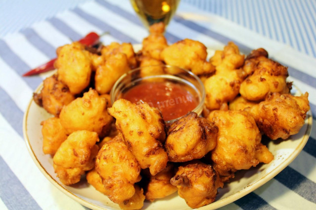 Corn mini donuts