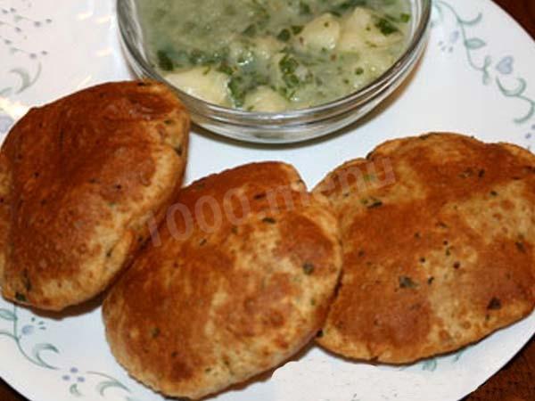 Puri Indian flatbreads