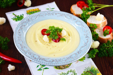 Cauliflower Cream Soup