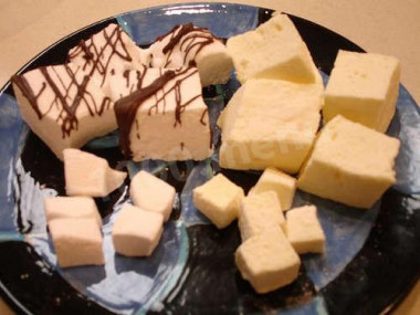 Homemade marshmallows