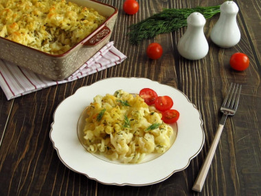 Pasta with cauliflower