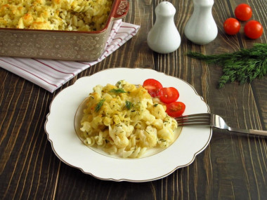 Pasta with cauliflower