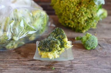 How to freeze broccoli for winter at home