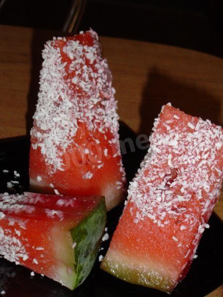 Iceberg watermelon dessert