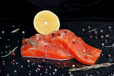 How to salt trout at home