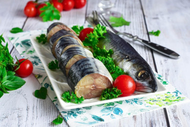 Mackerel without brine quickly at home