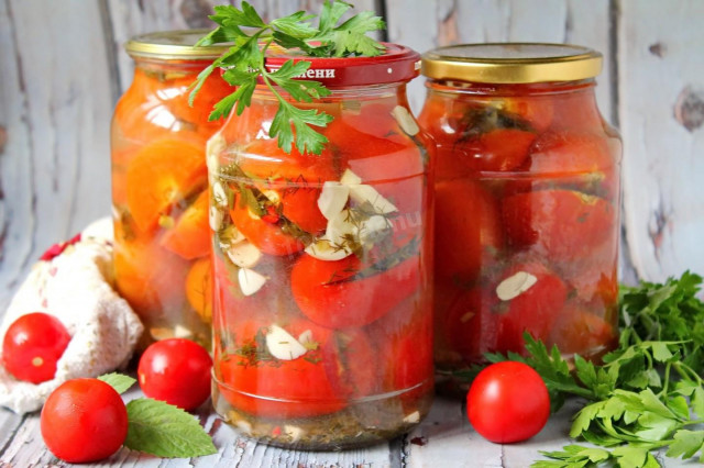 Armenian tomatoes for winter