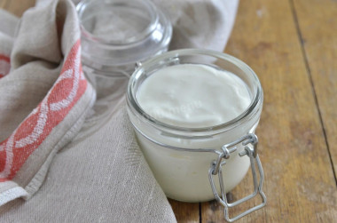 Homemade curdled milk