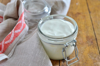 Homemade curdled milk