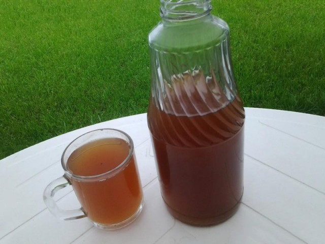 Sourdough for kvass from dry kvass