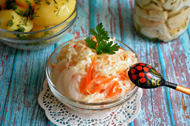 Sauerkraut without vinegar