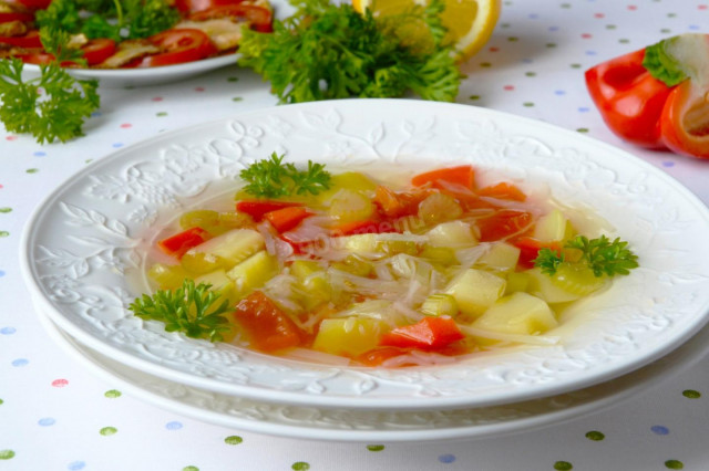 Celery soup for weight loss