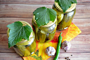 Pickled cucumbers for winter without sterilization