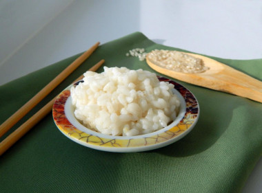 Sushi rice in a slow cooker