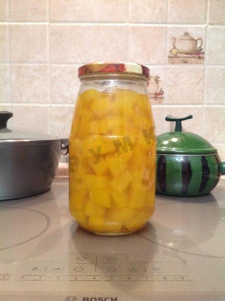 Pickled pumpkin for winter