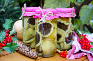 Pickled mosses for winter