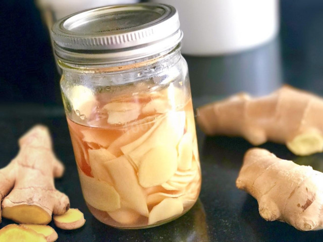 Pickled white ginger