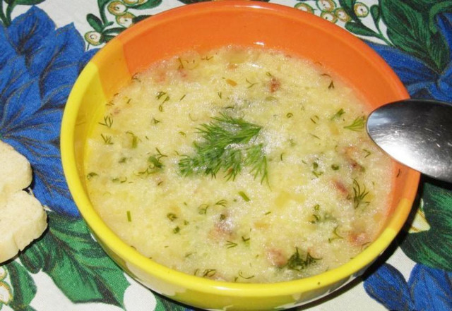 Field soup with millet